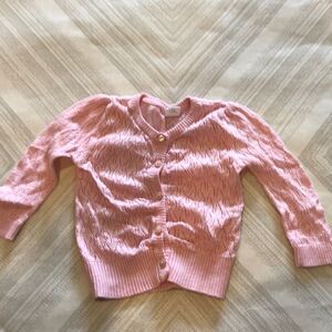 Egg Baby Pink Baby Girls Cardigan Sweater